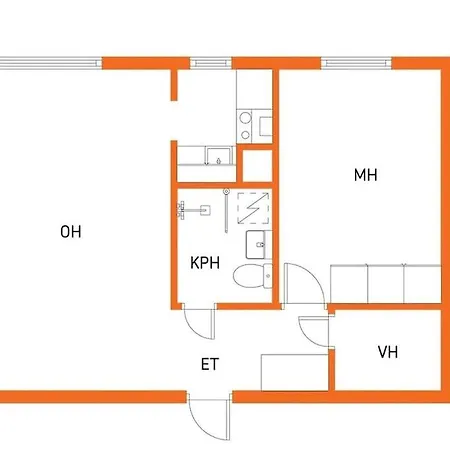 Center One Bedroom - Train Station, Nokia Arena, Netflix Apartmán